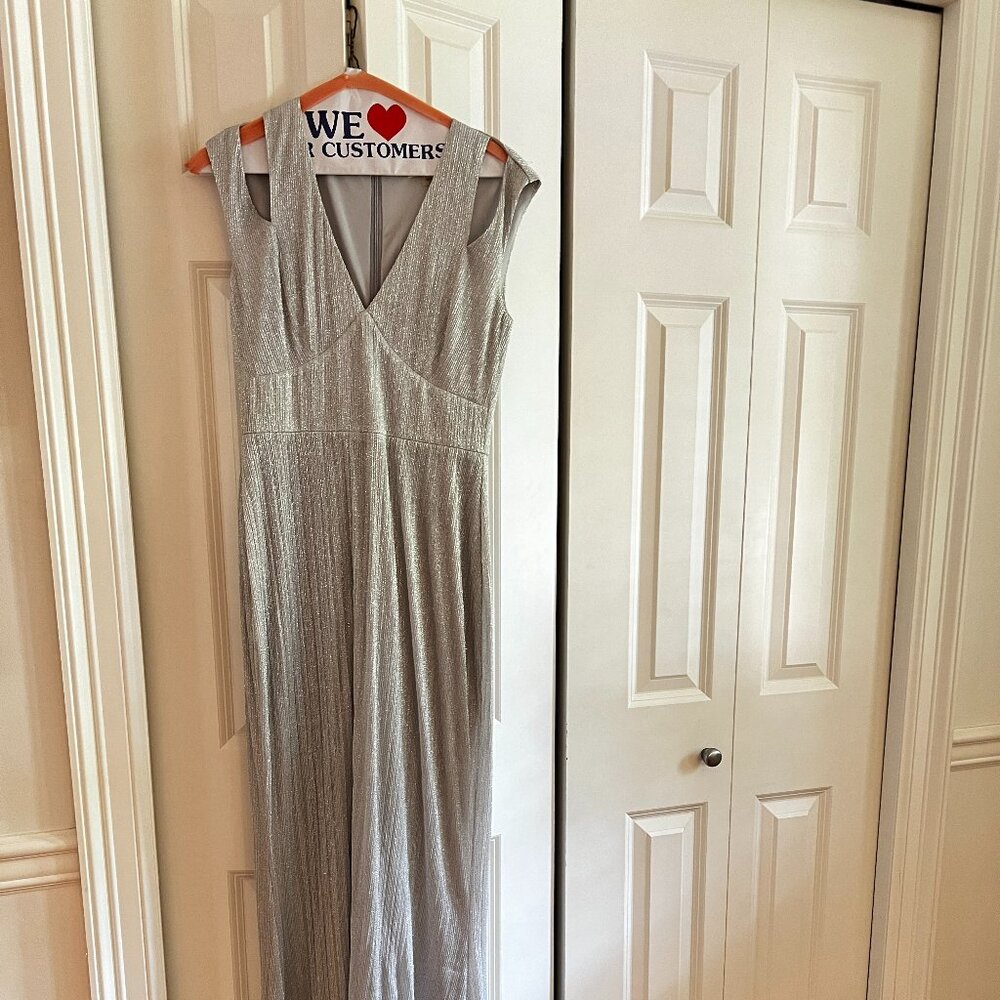 Silver Maxi Dress